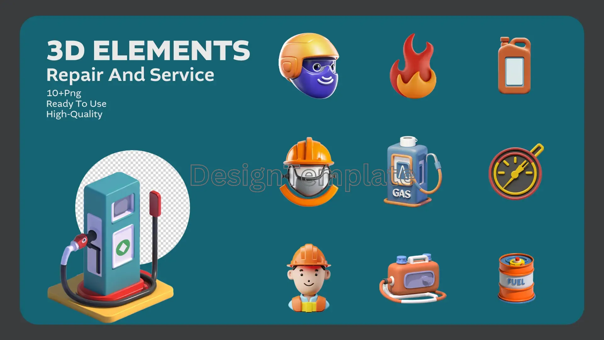 Handyman's Collection Essential 3D Service Elements